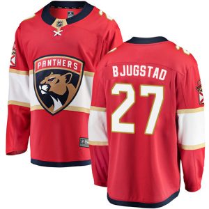 Herren Florida Panthers Eishockey Trikot Nick Bjugstad #27 Breakaway Rot Fanatics Branded Heim